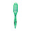 Spazzola per capelli ventilata verde piccola e curva 1 pezzo ABS/Nylon 9