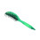 Spazzola per capelli ventilata verde piccola e curva 1 pezzo ABS/Nylon 13