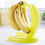 Supporto porta-banane giallo 25.7*18*12cm, plastica 8