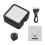 N69 Lampe LED RVB 2000 mAh Noir 8,2  6,6  3 cm 11