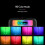 N69 Lampe LED RVB 2000 mAh Noir 8,2  6,6  3 cm 8