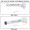 Termometro da piscina in plastica ABS 18.5x4.5cm trasparente 11