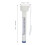 Termometro da piscina in plastica ABS 18.5x4.5cm trasparente 13