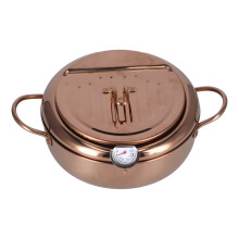 Stainless Steel Fryer with Thermometer 3.2L Non