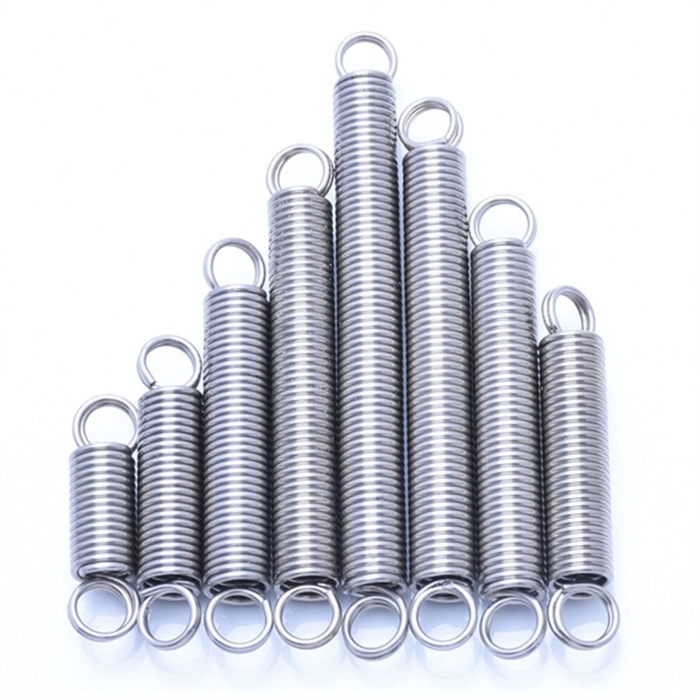 Spring Coil Extension Spring 1.0Mm Wire Diameter 8Mm Outer Diameter Tension Spring 25Mm Size 1Pc 6947110237220