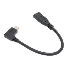 Extension USB 3.1 Type-C mâle-femelle 20 cm noir