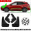 Front Rear Mud Flaps Mudguard Splash Guards for 2020-2024 Ford Kuga ST-Line MK3 3
