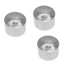 50 pièces de base de bougie, Dia3.6cmH2.5cm, moule en aluminium
