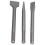 Carbon Steel Scaling Flat Point Chisel 3Pcs for Tile and Concrete 5 Pit Handle 13