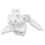 Valve de hauteur du siège 20748450 ABS blanc 2.97008 2