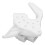Valve de hauteur du siège 20748450 ABS blanc 2.97008 1