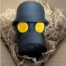 Trailer Ball Cover 2 Inch ID Waterproof Towing Hitch Ball Protector with Helmet and Mask for RV Truck Boat Universal Yellow