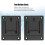 2Pcs ABS Tool Holder Dock Battery Bracket for 18V Power Tools Storage Rack 11