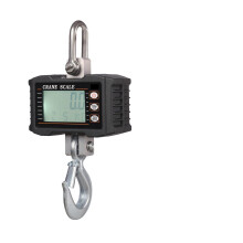 Digital Crane Scale 1000kg (2200lbs) Heavy Duty Hanging Scale with Remote Control, Accurate Sensor, LCD Display, Black