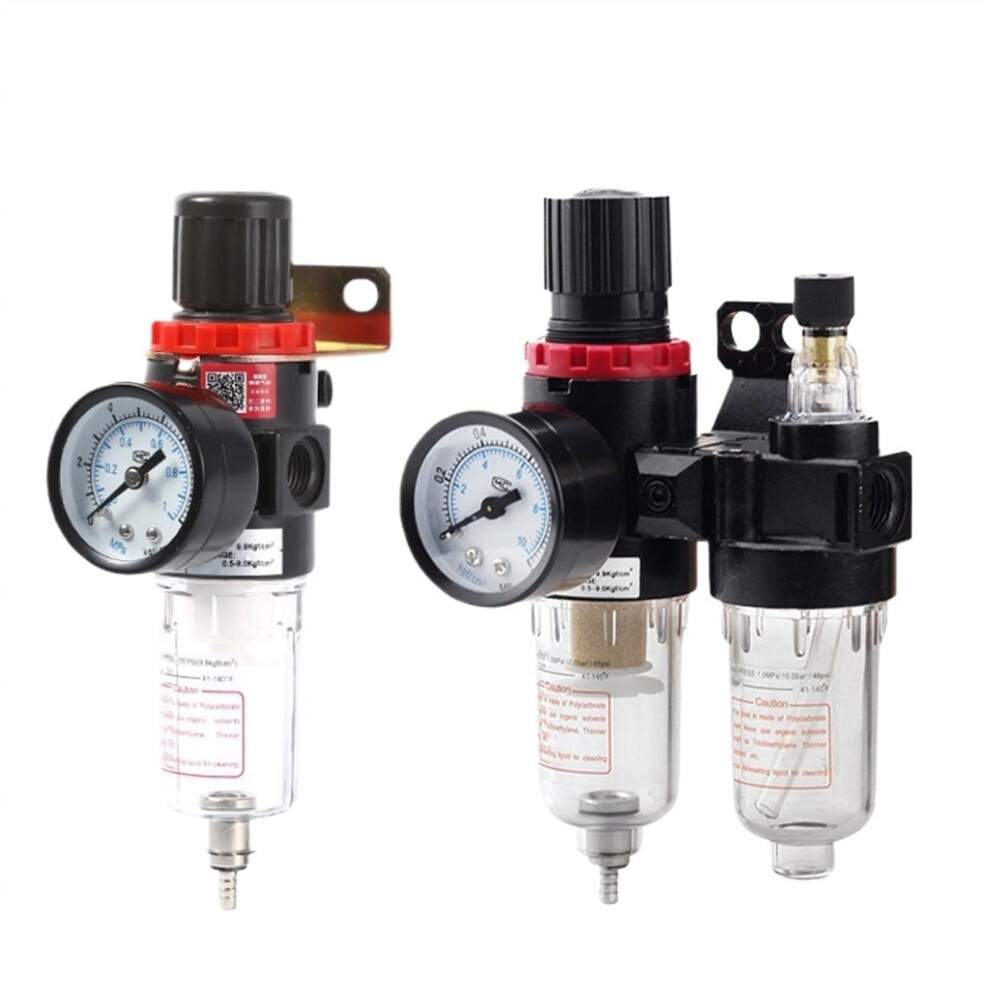Afr2000 Afc2000 Pneumatic Filter Regulator Air Treatment Unit With Pressure Switches And 4Mm Fittings For Compressors 6493810755637