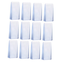Furniture Levelers 12pcs PVC Table Shims Adjustable Anti-Slip Pads Easy Installation for Household Furniture Stability