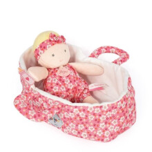 Bambola - JoliJou - Marylou - 20CM - Culla imbottita - Lunghe ore di gioco - Rosa