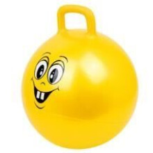 Sprungball Q - Kind - Unisex - Gelb - Durchmesser 40 cm - Ab 3 Jahren