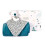 Plaid e peluche Yoca il koala - Doudou e Compagnie - Blu - Unisex - Neonato 1