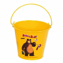Cubeta de jardín - BINO - Masha y el oso - 0,75L - Amarillo - Para niños