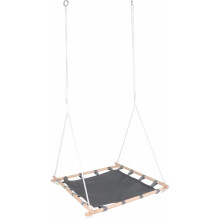 Balançoire - Carrée en Bois - 100x100 cm - Charge 100 kg - Pour enfants 3 ans+