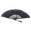 Folding Fan Hallow Lace Bamboo Bones Vintage Style 4