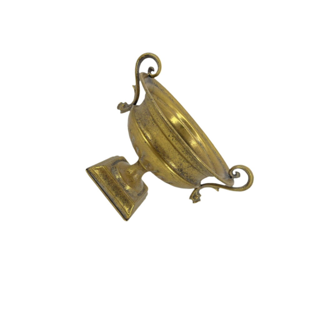 (Retro Golden, 245x18x10cm) Metal Flower Pot Planter Retro Vase Ornament For Porch Decoration Home-image-OPC-PJQWMDS-NEW