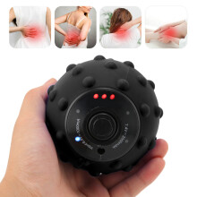 Balle de massage vibrante 1200 mAh en silicone prise européenne