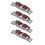 Durable Window Roller Set with Stainless Steel Rivets for 14mm Slots 15
