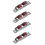Durable Window Roller Set with Stainless Steel Rivets for 14mm Slots 13