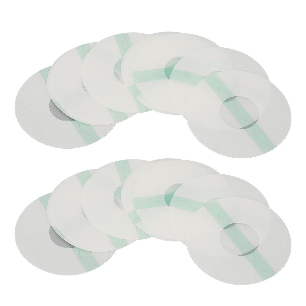 10 Sheets Sensor Adhesive Patch Prevent Slip Round