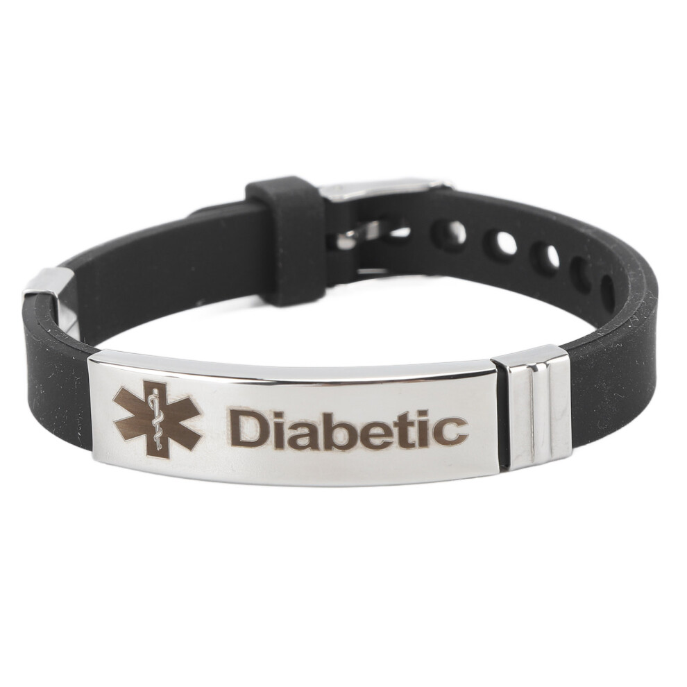 Diabetes Medical Alert Bracelet Emergency ID