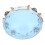MBAT Tambourin bleu à double rangée réglable de 10 pouces 14