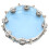 MBAT Tambourin bleu à double rangée réglable de 10 pouces 1