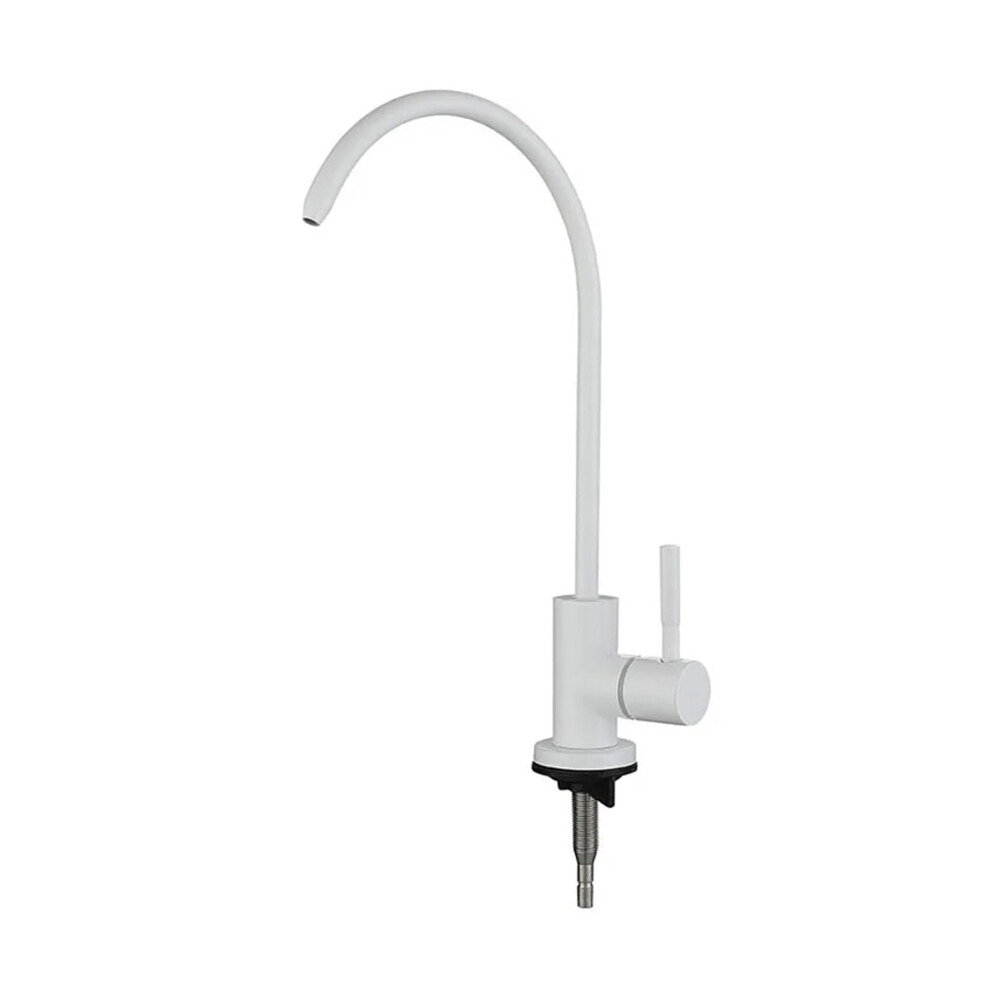 1/4" Kitchen Faucets Direct Drinking Tap Water Purifier Faucet Stainless Steel Anti-Osmosis Compatible With Kitchen Sink White 6493810756016