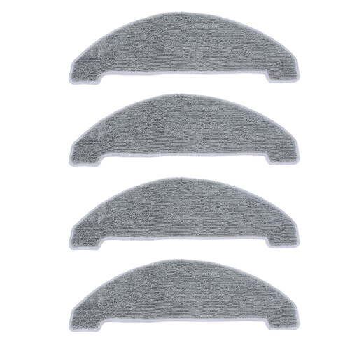 4PCS Vacuum Cleaner Mop Cloth Replacement Fiber