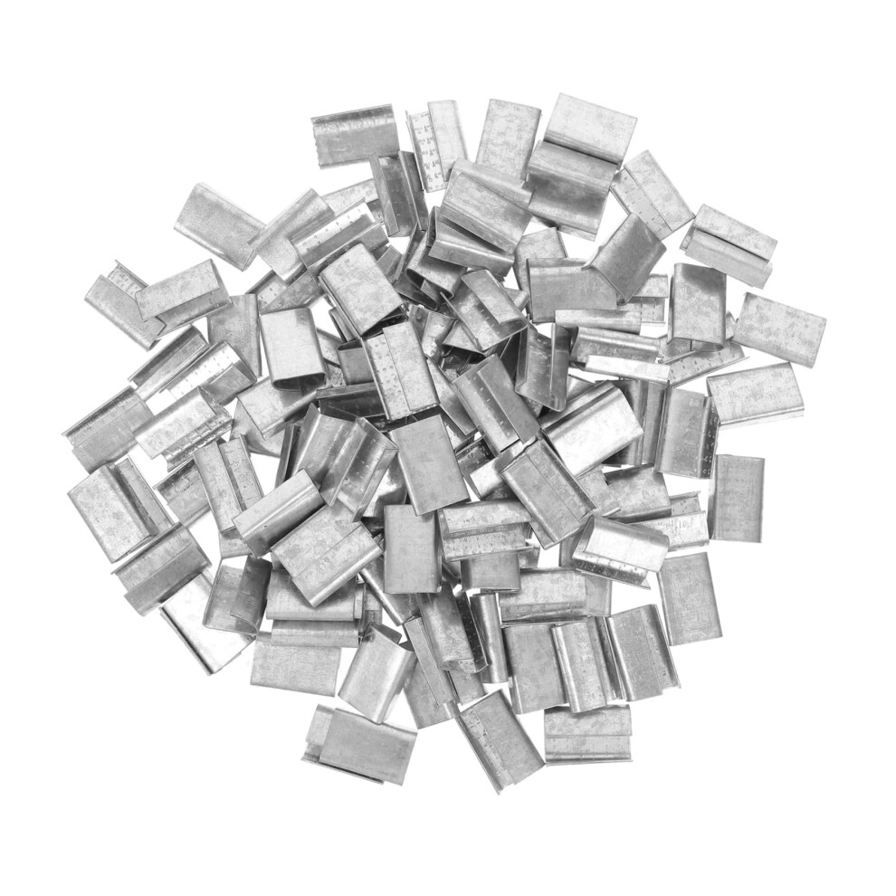 Banding Clips Set With Metal Buckles For Heavy-Duty Portable Strapping And Securing Packaging Applications 6482260761565
