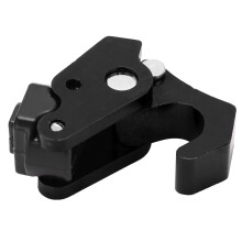 Crochet universel pour moto en aluminium CNC noir