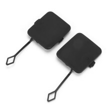 2 pezzi copertura gancio traino posteriore X3 F25 2011-2014 nero