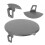 Cache-crochet de remorquage avant pour E92/E93 2009-2013 ABS 4