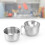 Noodle Bowl Double Layer Stainless Steel Household 12