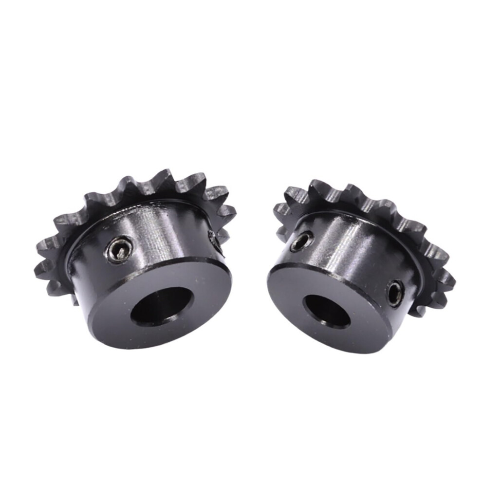 Bevel Gear Pinion 19 Teeth Steel Sprocket Wheel 8Mm Bore For 04C Chain Drive Motor Compatible Industrial Use 6947110238227