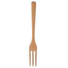 Natural Wooden Spoon and Fork Set Dessert