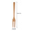 Natural Wooden Spoon and Fork Set Dessert 9