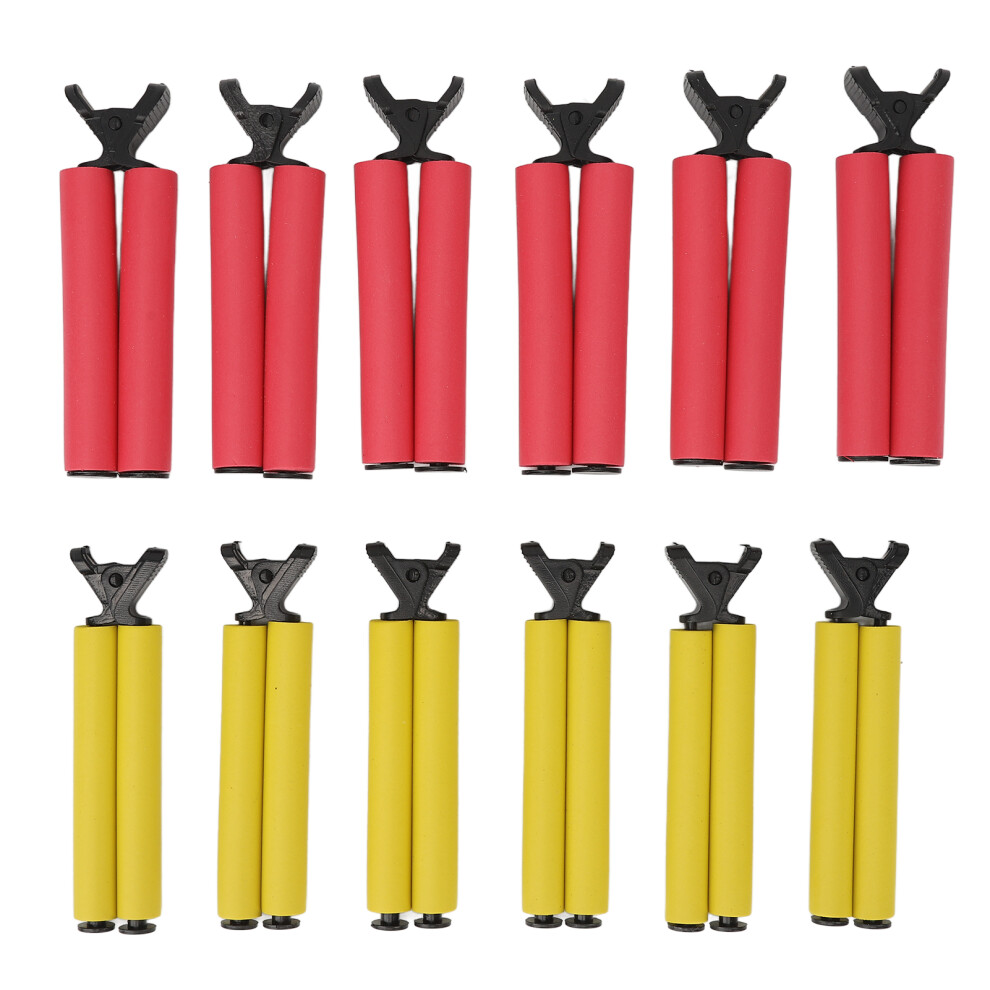 12pcs Salon Hot Roller Insulation Clips Perm