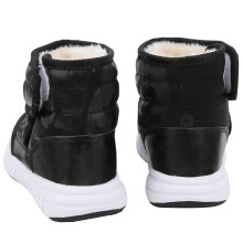 Kinder Winterschuhe Modisch Wasserdicht Rutschfest Warm Halbschuhe für Schnee Jungen Mädchen Schwarz 37