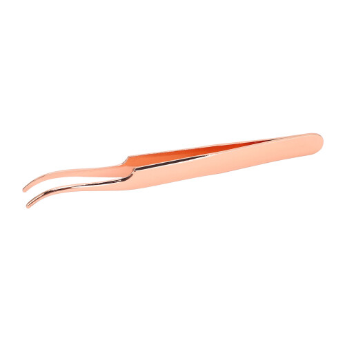 Eyelash Applicator Tool DIY Rose Gold Curved Lash 1