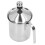 800ML Manual Milk Frother Double Layer Stainless 9