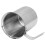 800ML Manual Milk Frother Double Layer Stainless 13