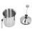 800ML Manual Milk Frother Double Layer Stainless 1